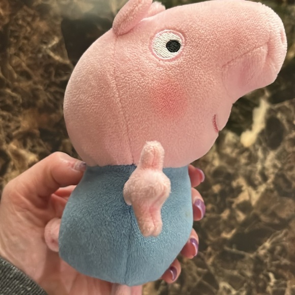 TY beanie baby George from Peppa Pig - Picture 2 of 3